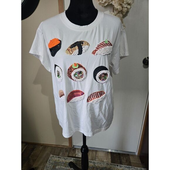 Queen of Sparkles Sushi Tee (Small) - Picture 3 of 6
